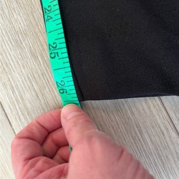 LOVE & LEGEND Black Pull On Trouser With White Contrast Side Stripe, Size 20 - Picture 4 of 8